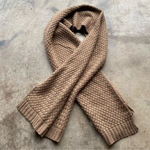 Bottega Veneta Shawl Scarf Stole Brown Cashmere / Wool EUC